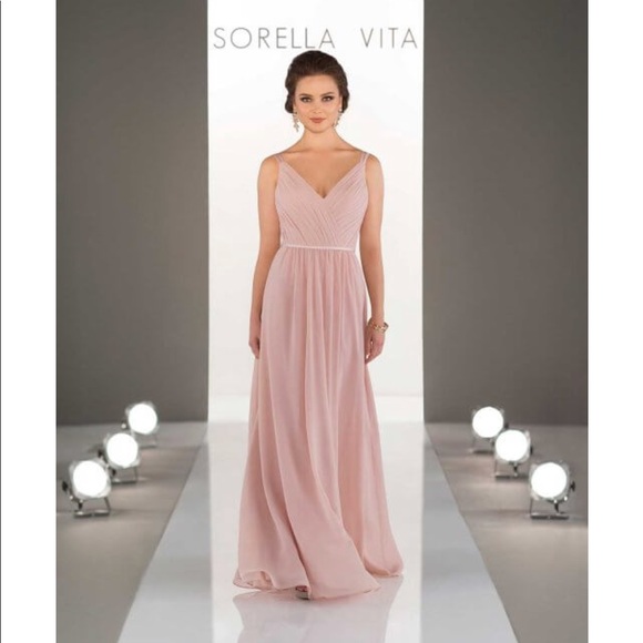 Blush Sorella Vita Bridesmaid Dress - Picture 4 of 4